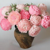 Paper flowers, paper wedding bouquet, bridal bouquet, paper bouquet, bridesmaids bouquets, paper peonies,pink flowers, pink paper flower