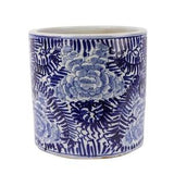 Blue & White Porcelain Chinoiserie Sophie Orchid Pot | Planter