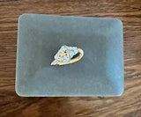 Vintage Nolan Miller Calla Lily Pendant