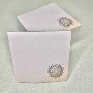 Sunflower Aesthetic Sticky Notes | Post-Its | Post-It Notes | Note Pad