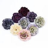 10 Pieces 8cm Peony Head Artificial Flowers Home Decoration Accessories