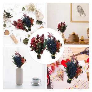 2 Pcs Dry Flowers for Decoration Dried Preserved Candle Petal