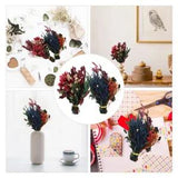 2 Pcs Dry Flowers for Decoration Dried Preserved Candle Petal