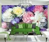 3D Bright Peony Flower 42639NA Wallpaper Wall Murals Removable Wallpaper Fay