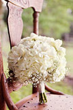White Hydrangea Bridal Bouquet Flower Delivery