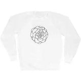 'Peony Flower' Adult Sweatshirt / Sweater / Jumper (SW013841)