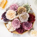 10pcs Artificial Peony Flower Ornament For Wedding / Home Garden Decoration NEW