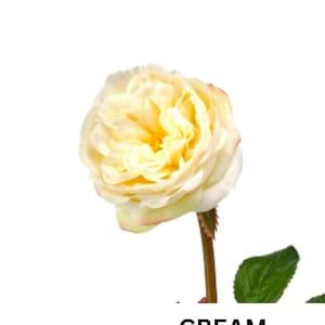 Real Touch Artificial Flowers Blush Roses Floral Craft Supplies For Bouquet Wedding Decor Home Supplies for Crafters Silk Flowers