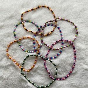 ENCANTO Seed Bead Bracelets | Bracelets | Beaded Anklet | 2mm Seed Bead Bracelets | Friendship Bracelets | Beach Bracelets