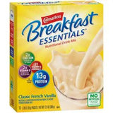 Carnation Breakfast Essentials Powder Drinks Mix Classic French Vanilla 6Pck Box