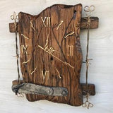Wall clock, Clock with metal, Unique clock, Modern clock, Anniversary gift, Personalized gift, Handmade gift, Designer clocks, Home decor