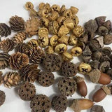 Natural Mini Pine Cone Artifcial Pinecone Flowers Home Pinecone Christmas Decor