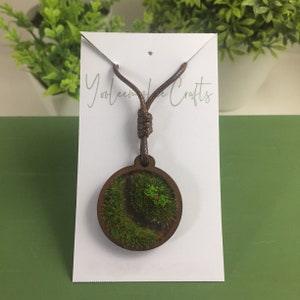 Grass Creek Necklace Faux Grass Green Natural Plant Unique Jewellery Jewelry Summer Short