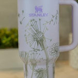 Stanley 40/30 oz Quencher Dandelions 360 Laser Engraving Gifts for Him/ Her/ Christmas/   Holidays