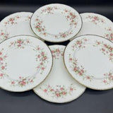 Paragon Victoriana Rose Salad Plates(Set of 6) Bone China England b.