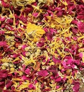 Dried Flowers, Dried Flower Mix, Dried Roses, Potpourri, Biodegradable Confetti