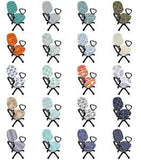 Ambesonne Oriental Form Office Chair Slipcover Protective Stretch Cover