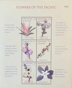 MICRONESIA WILDFLOWERS STAMP SHEET OF 6 MNH 2000 FLORA LILY ORCHID HIBISCUS
