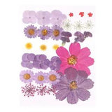 29 pcs Fake Plants Nail Dried Flowers Plastic Flowers
