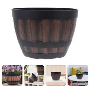 Garden Flower Pot Water Lily Bowl Flowerpot Table Top Decor Lotus