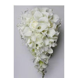 Cascade Wedding Calla Lily Bouquet Off White Bouquet Bridal Bouquet Real Touch White Calla Lily Bridal Bouquet Wedding