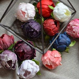 Peony Heads, Real Touch Peonies, DIY Cake Toppers, Wedding Decorations
