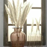 10 Pcs Faux Natural Dried Pampas Bouquet Wedding Bouquet Decoration Romantic
