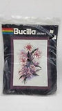 Vintage Bucilla Stitchery needlecraft kit Tiger Lilies 18" x 24" New sealed USA