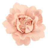 Ceramics Peony Flower Wall Decoration Outdoor Art Decorations