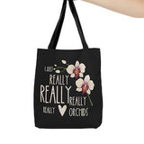 Orchid lover Tote Bag Gift for Orchid grower, orchid plant gift, love orchids gifts, orchid themed presents, orchids bag, orchid flower love