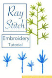 Ray Stitch Embroidery Tutorial - Wandering Threads Embroidery Flower Delivery