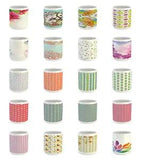Flora Ceramic Coffee Mug Cup for Water Tea Drinks, 11 oz