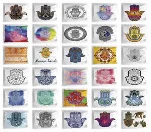 Eastern Hamsa Pillow Sham Decorative Pillowcase 3 Sizes Bedroom Decoration