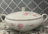 Royal Court Fine China Carnation Covered Vegetable Dish