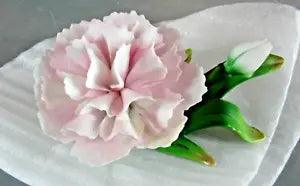 LENOX GARDEN PORCELAIN SCULPTURE COLLECTION ?? CARNATION FLOWER FIGURINE VINTAGE