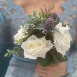 Scottish small bridal/bridesmaid bouquet 'Caitlin'