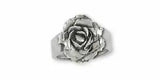 Peony Jewelry Sterling Silver Peony Ring Handmade Flower Jewelry PNY-R