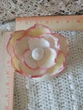 Sea Shell Peony White Ceramic/Porcelain Collectible Home Drecorative Figurine