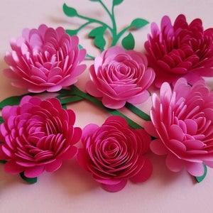 Paper flower, flower, paper roses, table decor, flower arrangement, anniversary gift, birthday, wedding, flower bouquet, wall decor,