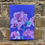 Orchids Pastel Drawing Print | Plants | Sketchbook | London Travel | A5 wall art | bedroom, lounge | home d???cor | gift idea | Illustration