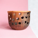 Orchid pot with holes - Succulent pot - Handmade ceramic orchid planter  - Orchid flower pot - Small orchid pot - Orchid pots ceramic