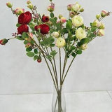 Wedding Bridal Bouquet Simulation Rose Party Room Decoration Fake Artificial Flower Decor Dining Table 70cm Handicraft Ornaments
