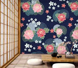 3D Peony Flower ZHUA12784 Wallpaper Wall Murals Removable Self-adhesive Amy