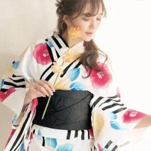 Dita Yukata Peony Bloom Chirashi