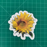 Sunflower Vinyl Sticker