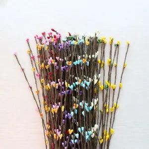 Artificial Rattan House Flowers Aroma Diffuser Flower Sticks Home Decor Diy 10pc