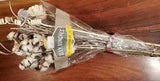 Natural Various Long Stemmed Bouquet w/ Lotus Pods, Cotton, Others  (NEW)