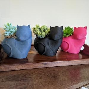 Cat Planter / Cat lover / Succulent Planter / Cactus / House Planter /3d Printed