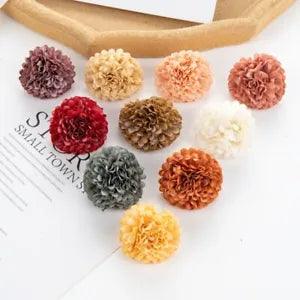30 Daisy Hydrangea Peony Artificial Silk Flower Head Party Wedding Bouquet Decor