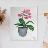 Orchid - Painting on Canvas